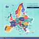 Ilustración para el artículo titulado El mapa que, en lugar de nombrar cada país, te dice lo que significan sus nombres